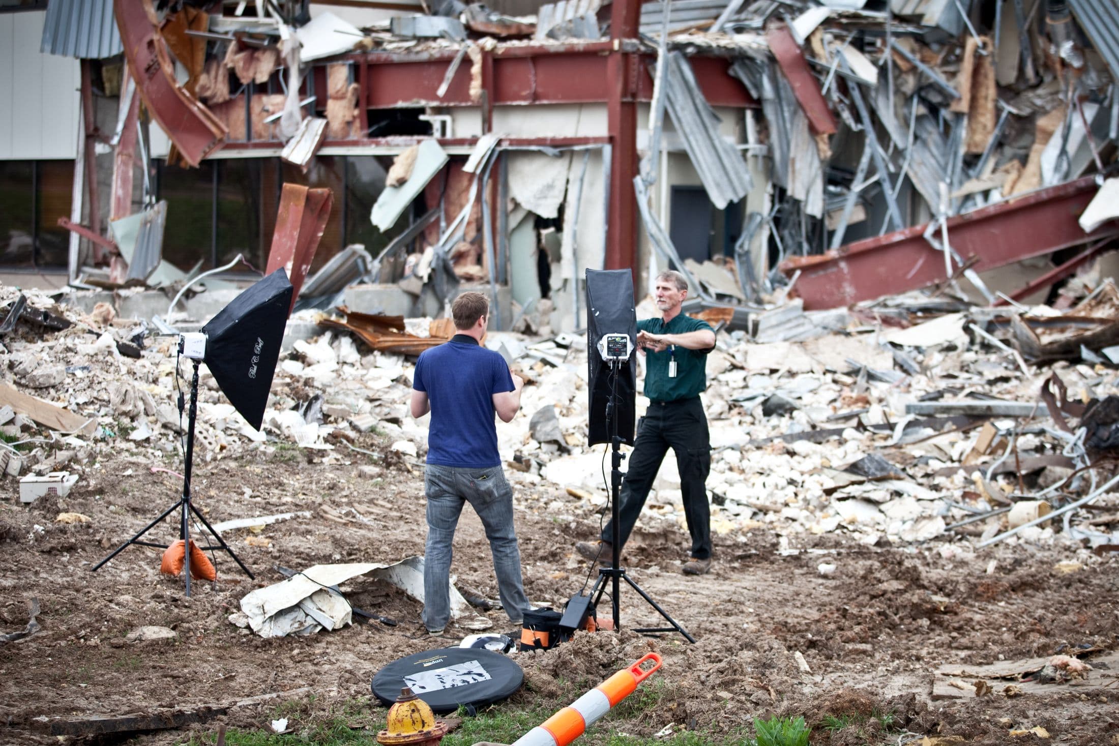 Story portrait after natural disaster recovery